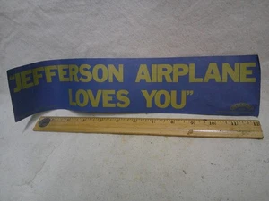 1977 GRUNT RECORDS Jefferson Airplane Record Store PROMO Sticker unbenutzt Vintage - Bild 1 von 4