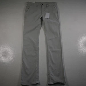NUEVO Pantalones ajustados elásticos albañil gris piedra claro 30x32 Edwin - Imagen 1 de 18