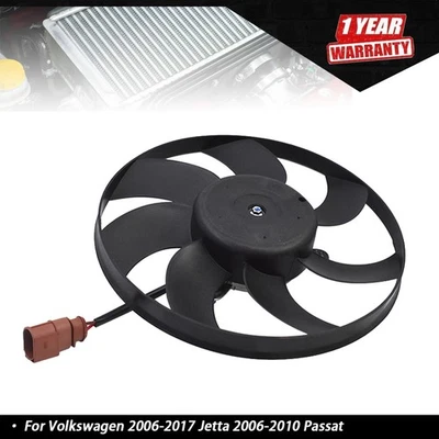 Ventilador condensador aire acondicionado 1K0959455ET para Volkswagen Jetta 2006-17 06-10 Passat Foto 1 de 4