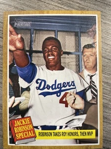 2011 Topps Heritage #139 Jackie Robinson Special Take ROY Honors then MVP - Bild 1 von 2