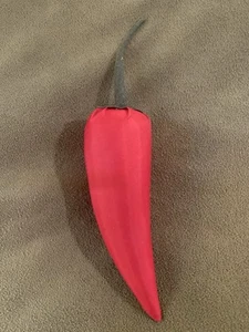 Vintage Artificial Cloth On Foam Red Chili Pepper Decoration 🌶️ - Picture 1 of 1