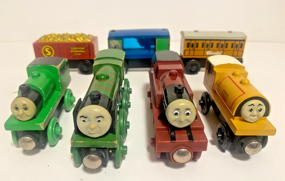 LOTE DE MOTOR DIÉSEL DE MADERA TOOMAS THE TRAIN # 106 - MOTOR BIG CITY BEN ARTHUR +++ Foto 1 de 4