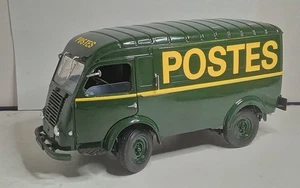 SOLIDO 1/18 1/20 FOURGON RENAULT GOELETTE "POSTES" création artisanale gé C9 - Imagen 1 de 13