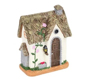 Miniature Dollhouse Fairy Garden 4" Flower & Vine Cottage House - Buy 3 Save $5 - Picture 1 of 1