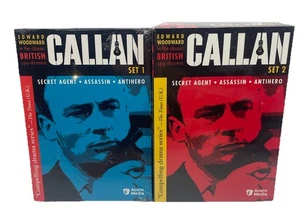 ⭐ NEW Callan: Set 1 & Set 2 (2009, DVD) 7-Disc Set British Spy Drama Series ⭐ - Picture 1 of 2