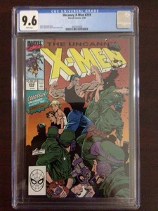 CGC 9.6 Uncanny X-Men 259 páginas blancas - Imagen 1 de 3