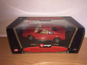 Bburago Burago 1/24 FERRARI 348 TB 1989 RED Diecast cod. 0539 MIB - Picture 1 of 5