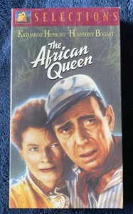 The African Queen VHS Tape 1997, Humphrey Bogart, Katharine Hepburn - Picture 1 of 3