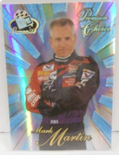 2000 Press Pass Premium Racing Mark Martin Reflector Insert Card # 69