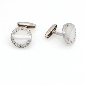 Gemelos Bulgari Bvlgari en plata de ley - Imagen 1 de 3