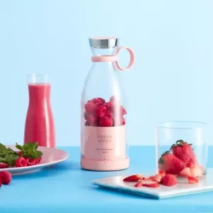 Mini Portable Blender (Clear), Cordless, Food Grade Material, 12fl oz, Magnet... - Picture 1 of 9