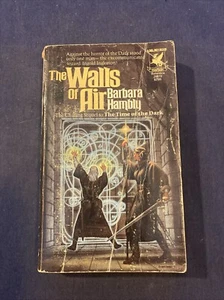 THE WALLS OF AIR Barbara Hambly 1ST DEL REY PRINTING Fantasy - Picture 1 of 5