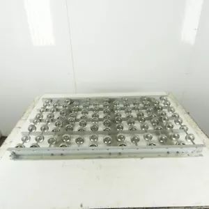 24" Wide x 39" Long Galvanized Steel Gravity Skate Wheel Conveyor - Picture 1 of 9