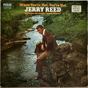 Jerry Reed - When You're Hot, You're Hot - 1971 - Vinyl LP - Germany - Imagen 1 de 3