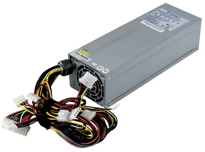 SERVER NETZTEIL FSP GROUP FSP650-802U ATX 24-PIN 8-PIN 12V 7xMOLEX FDD AUX - Bild 1 von 2