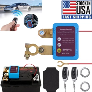 12V 240A Battery Kill Switch Remote Disconnect 500A Surge for Car Truck Boat RV - Picture 1 of 9