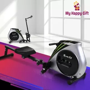 Everfit Rowing Machine Rower Resistance Exercise Fitness Home Gym Cardio - Picture 1 of 8