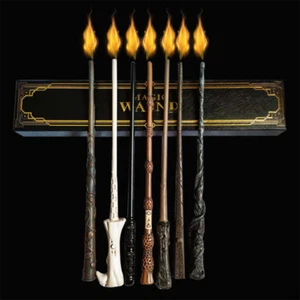 Harry Potter Fireball Shooter Magic Wand Fire Wizard Wands Witches Cosplay Party - Picture 1 of 22