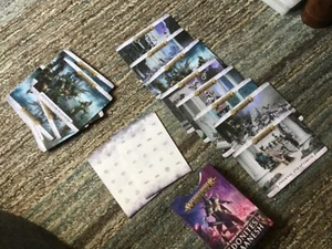 Warhammer Age of Sigmar Warscroll Cards Hedonites of Slaanesh Card Pack - Imagen 1 de 6