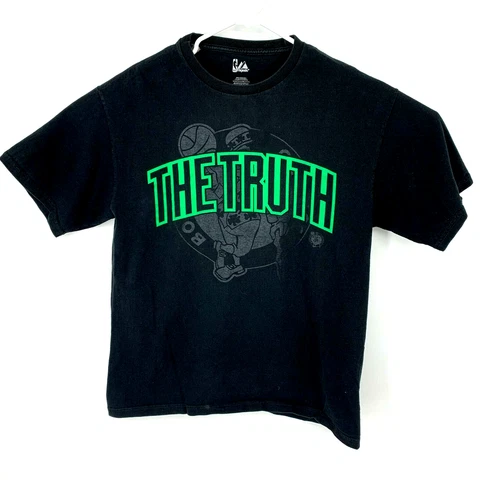 Vintage Majestic NBA Paul Pierce The Truth T Shirt Large Boston Celtics Cover