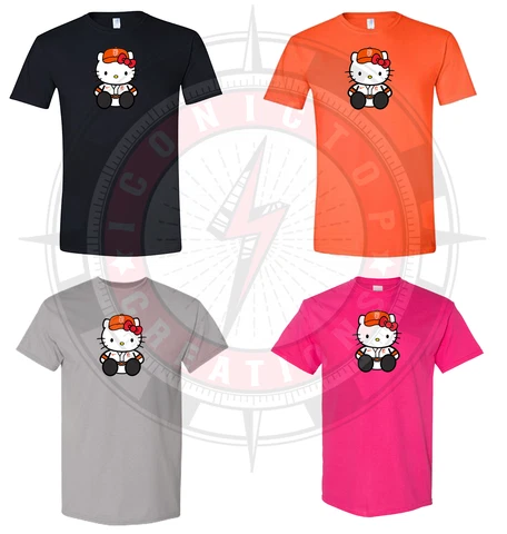 Hello Kitty San Francisco Giants  City Connect Colors T-Shirt Cover