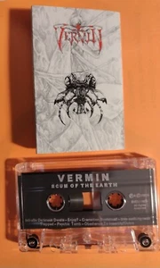 Vermin - Scum Of The Earth 1993 Demo Swedish Death Metal cassette tape Sweden - Picture 1 of 3