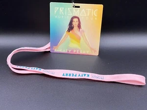 KATY PERRY RARE Prismatic Tour VIP LAMINATE PASS NECKLACE LANYARD PLAY VEGAS - Picture 1 of 1