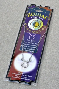 TAURUS Zodiac Pendant - Picture 1 of 4