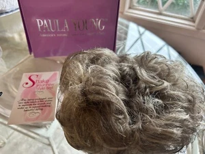 NWOT Paula Young Wig A5512 TRISHA Color 22 WARM TOFFEE L Ash Brown Frosted - Picture 1 of 3