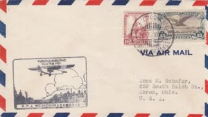 1929, 1er Flt., Ciudad de México a Matamoros, México, Ver Observación (26624) - Imagen 1 de 1