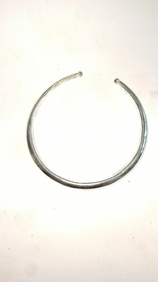 collana bagno argento indiano RIGIDA ARTICOLO - Immagine 1 di 4