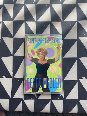 Experience the Divine: Greatest Hits by Bette Midler-Cassette Brand New SEALED - Image 1 of 4