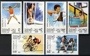 Laos 1989, Olympics Barcelona 92, set MNH - Picture 1 of 1