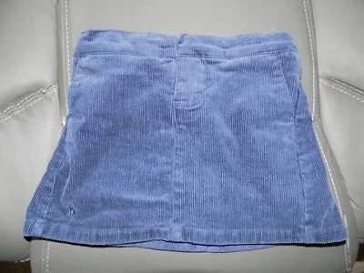 RALPH LAUREN BLUE CORDUROY SKORT SIZE 4 GIRL'S EUC - Image 1 of 3