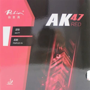 Palio AK47 RED Sponge 40+ Table Tennis Rubber, Pips-in, H45-47, New, Melbourne - Imagen 1 de 2
