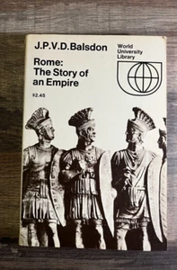 N9 - ROM: DIE GESCHICHTE EINES IMPERIUMS von J.P.V.D Balsdon - VINTAGE 1971 Klassiker - Bild 1 von 1
