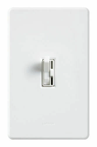 Lutron TGCL-153P-WH-3 Toggler 150W Single-Pole/3 Way LED Dimmer Switch - 3 Piece