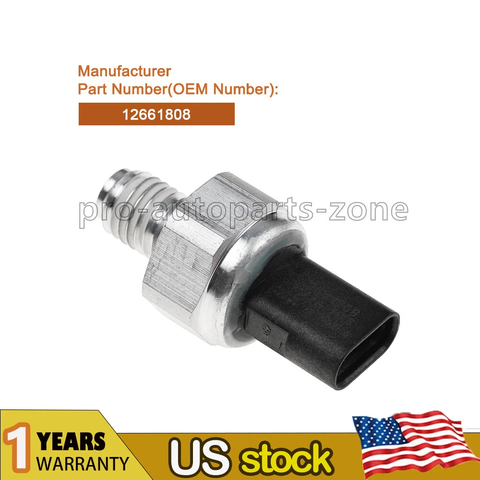 Sensor de presión de aceite del motor para Chevrolet Impala Malibu Colorado GMC 12661808 Foto 1 de 4