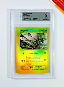 Pokemon BGS 9 Scyther #106 Aquapolis Reverse Foil 2003 Italiano - Imagen 1 de 3