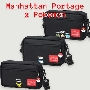 Bolso Jogger Unisex Manhattan Portage x Pokemon Collaboration Ver.2 3 Tipos Negro - Imagen 1 de 20