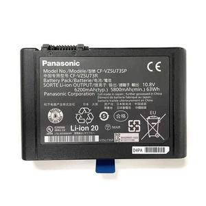 Batteria originale CF-VZSU73U CF-VZSU73R per Panasonic Toughbook CF-D1 CF-VZSU73SP - Foto 1 di 5