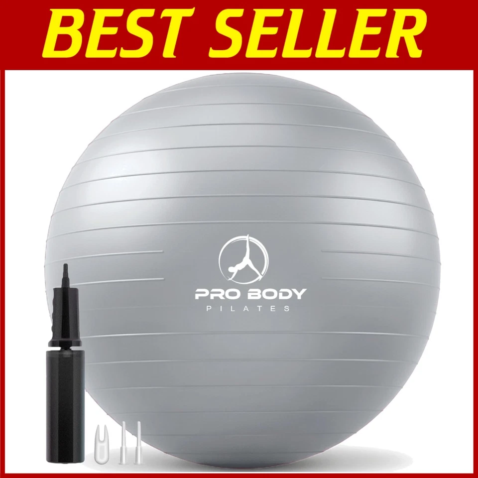 Pelota de Ejercicio Grado Gimnasio - Anti Ráfagas y Resistente al Deslizamiento Foto 1 de 4