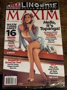 Maxim Magazine April 2013 Topanga Danielle Fishel SEALED Lingerie Bonus 50 Cent - Picture 1 of 4