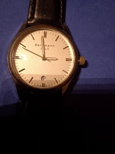 Herren Armbanduhr von Bergmann 1960,getragen aber.. - Bild 1 von 4