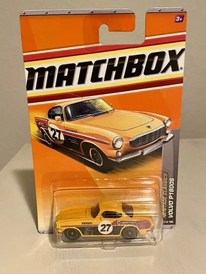 Matchbox Heritage Classics Volvo P1800S 2009 #17/100 amarillo  Foto 1 de 2