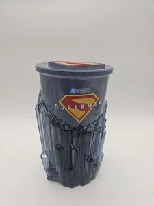 Taza vaso Superman película 2025 iluminada con pajita nueva se envía ahora en mano - Imagen 1 de 4