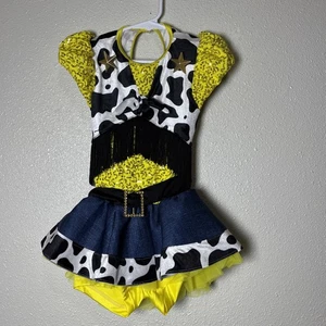 Weissmam costume child Girls Size Small Cowgirl, Toy Story Inspiring, Dance - Picture 1 of 6