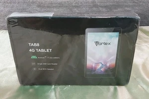 New Vortex Tab8 4G 8" 2GB Android 11 Go Edition Tablet 32GB - Picture 1 of 5