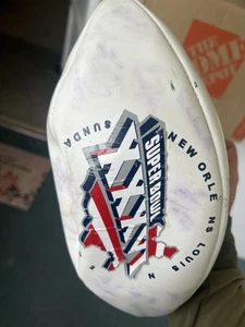 Autogramm Team Ball New England Patriots Super Bowl XXXVI (36) signed Football - Bild 1 von 24