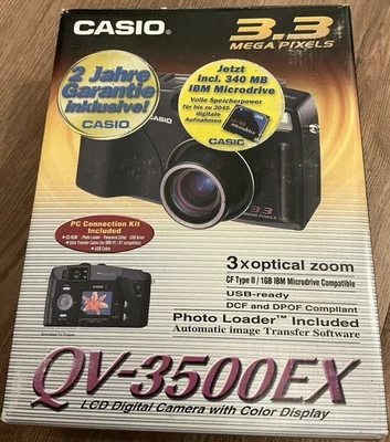 Casio Digitalkamera QV-3500EX - Bild 1 von 4